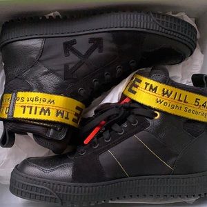 Virgil Abloh Off-White Industrial Hightop Sneakers